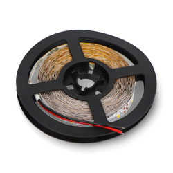Pasek LED SMD2835 IP20 4,8W, 60 diod/m, 8mm, barwa neutralna biała ...