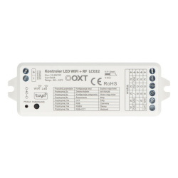 Tuya - sterownik taśm i pasków LED RGBW+CCT 5w1 - WiFi/RF SD - apli...