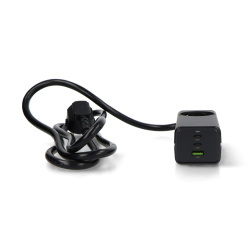 Zasilacz USB A 2x USB C - z...