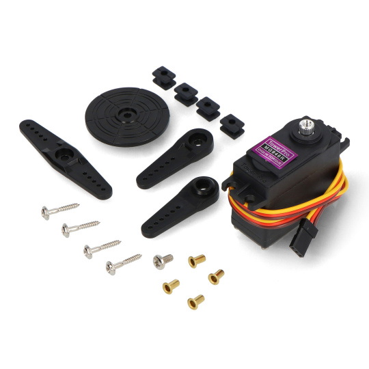 TowerPro MG946R - цифровий сервопривід з металевим редуктором - 200 градусів - стандартний