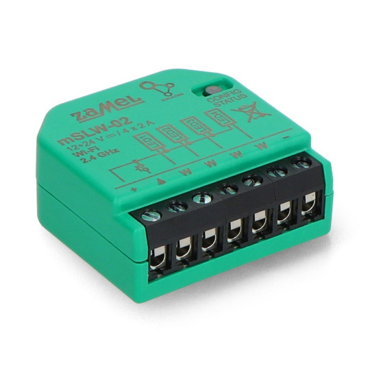 Zamel Supla mSLW-02 - WiFi контролер з 4 світлодіодами - додаток для Android/iOS