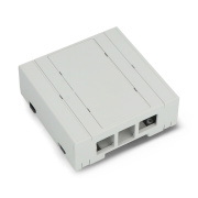 Obudowa modułowa Kradex IOT.ZD3005 Pi5J ABS V0 na szynę DIN - 90x89,4mm - jasnoszara