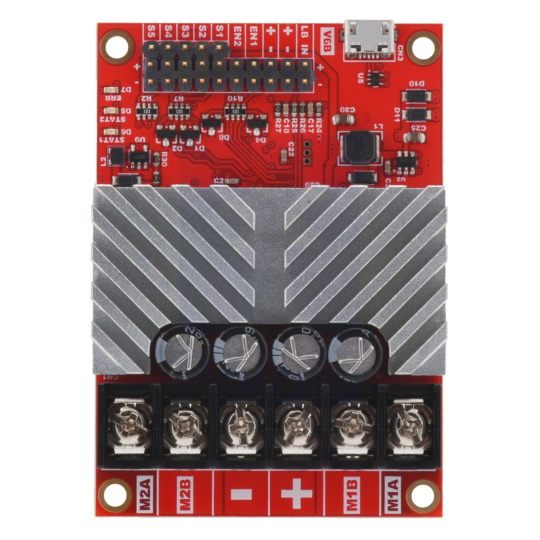 RoboClaw 2x15A USB V6B - двоканальний контролер двигуна 34V/15A - Pololu 3683