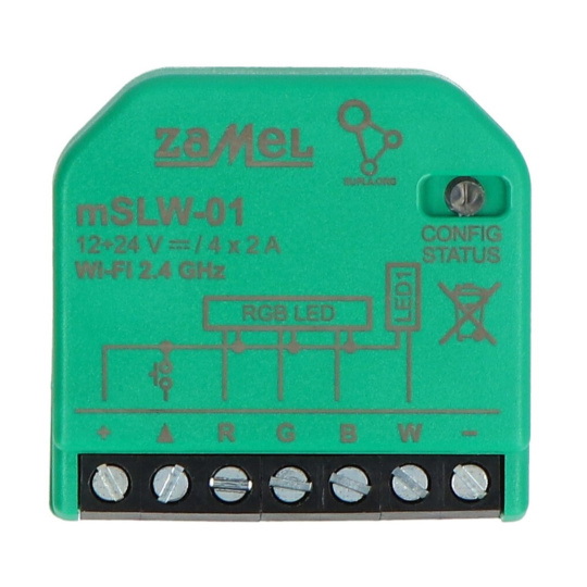 Zamel Supla mSLW-01 - RGBW WiFi LED контролер - додаток для Android/iOS