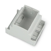 Obudowa modułowa Kradex ZD1004J ABS V0 na szynę DIN - 65,2x89,8x71,6mm - jasnoszara