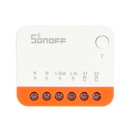Sonoff MiniR4 - розумне настінне реле 240 В WiFi - додаток для Android/iOS