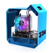 Zestaw Mini Tower dla Raspberry Pi 4B - obudowa z aktywnym chłodzeniem - Waveshare 23116