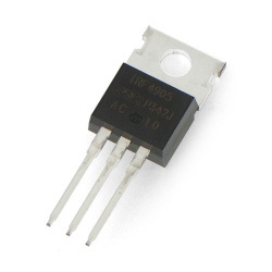 Tranzystor P-MOSFET IRF4905 -55V/-74A - THT