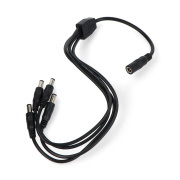 Rozgałęziacz DC 5,5/2,1mm - 4 wtyki - 1A/wtyk