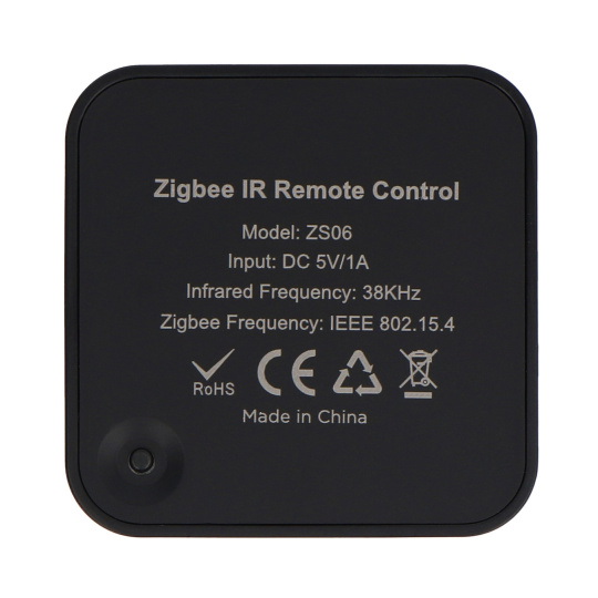 Tuya - універсальний пульт IR/38kHz - ZigBee - RTX ZS06
