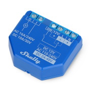 Shelly Plus 1 - przekaźnik 12V/24V-60V DC / 240VAC WiFi 16A - aplikacja Android / iOS