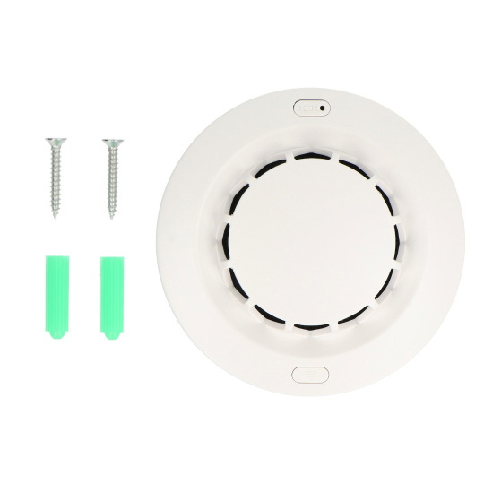 Tuya - детектор диму - інтелектуальний фотоелектричний датчик зі звуковим сигналом - ZigBee - RTX ZSS3