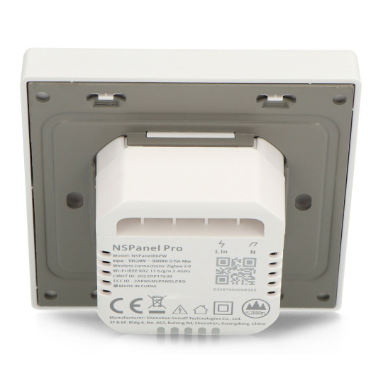 Sonoff NSPanel Pro - Розумна панель керування WiFi/Bluetooth/ZigBee - Біла