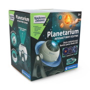 Naukowa zabawa. Interaktywny rzutnik Planetarium - Clementoni 50871