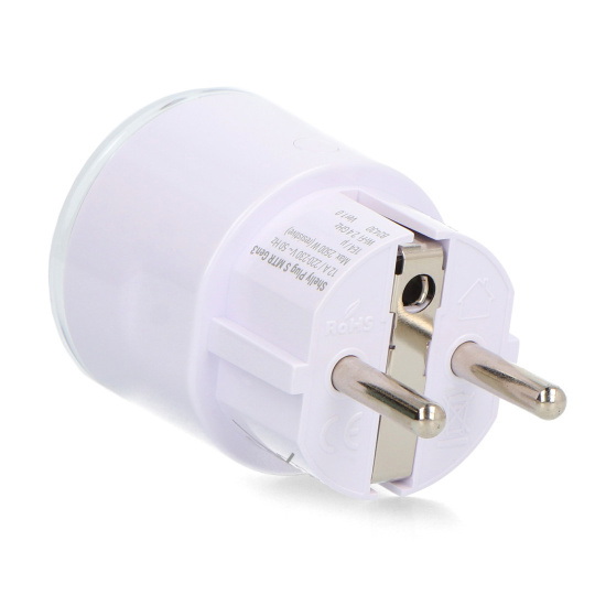 Shelly Plug S Gen3 - Розумна розетка Wi-Fi/Bluetooth/Matter з лічильником енергії - Біла