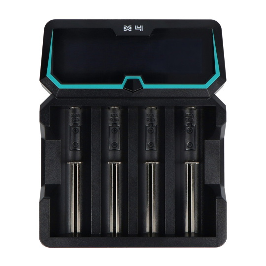 Зарядний пристрій для акумуляторів Li-Ion 18650/Ni-MH з функцією PowerBank - XTAR X4 - AA, AAA 1-4 шт.