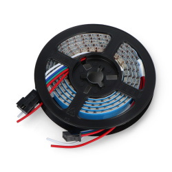 Pasek LED RGB WS2813 - cyfrowy, adresowany - 144 LED/m, 43W/m, 5V -...