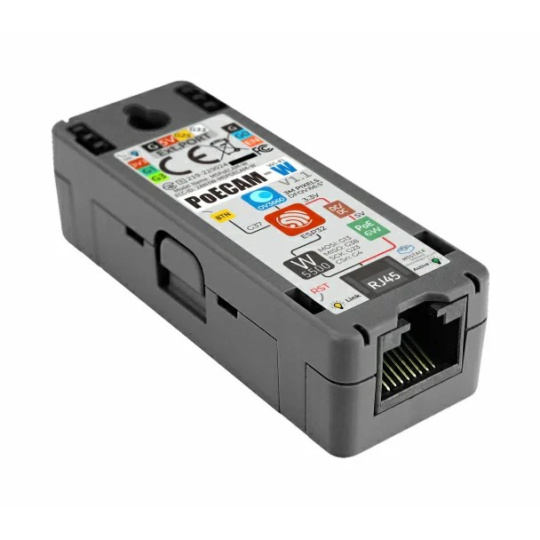 M5PoECAM-W V1.1 - Модуль камери OV3660 PoE - Wi-Fi - M5Stack U121-B-V11