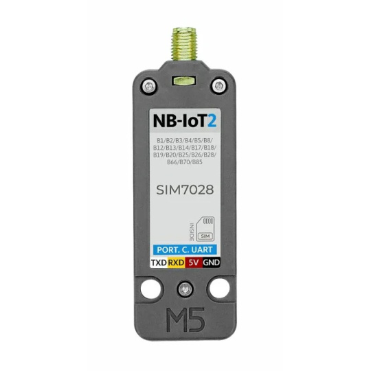 NB-IoT 2 - Модуль зв'язку Cat-NB з антеною - SIM7028 - Модуль розширення блоку - M5Stack U111-B