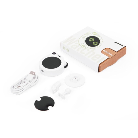 SenseCAP Watcher W1-B - ШІ-помічник для моніторингу простору - ESP32-S3 - з білим корпусом - Seeedstudio 113991275