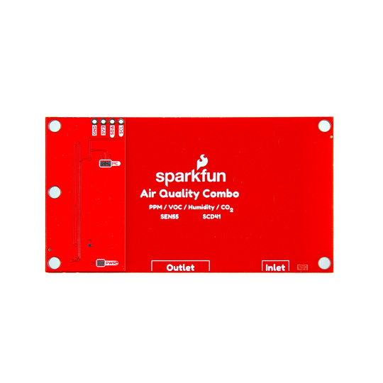 Air Quality Combo - датчик якості повітря в приміщенні - SCD41 + SEN55 - Qwiic - SparkFun SEN-25200