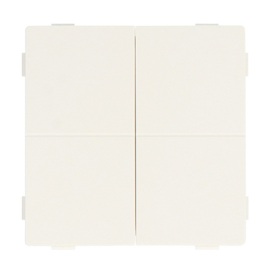 Настінний вимикач Shelly BLU 4 - Пульт дистанційного керування для активації дій та сцен - 4 кнопки - Bluetooth - Білий