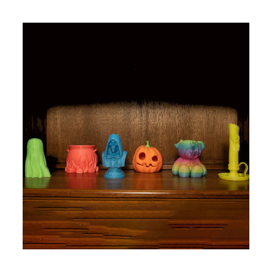 Филамент Polymaker PolyLite Luminous PLA 1,75 мм, 1 кг - оранжевый