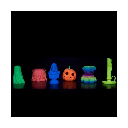 Филамент Polymaker PolyLite Luminous PLA 1,75 мм, 1 кг - оранжевый