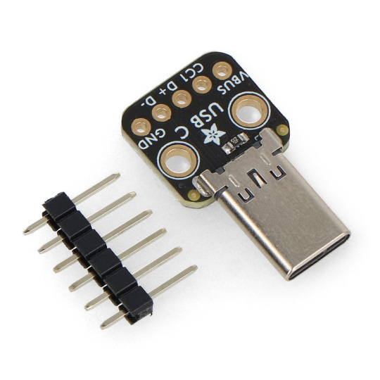 Модуль USB Type-C - Роз'єм для макетної плати - Adafruit 5978