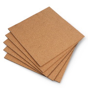Płyta korkowa drobnoziarnista - 3mm - 200x200mm - 5szt.
