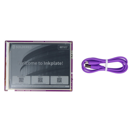 Inkplate 6 - дисплей для електронного паперу 800x600 пікселів - ESP32 - сумісний з Arduino - паяний 333232