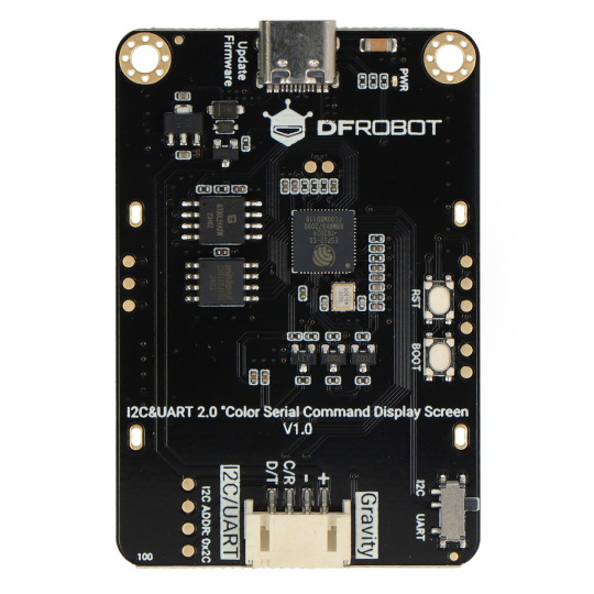 Gravity - IPS РК-дисплей 2 дюйми 320x240 пікселів - I2C/UART - кольоровий - DFRobot DFR0997