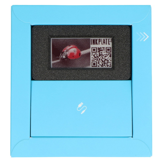 Чорнильна пластина 2 з корпусом та батареєю - дисплей електронного паперу 2.13'' 212x104px - ESP32 - сумісний з Arduino - паяний 3