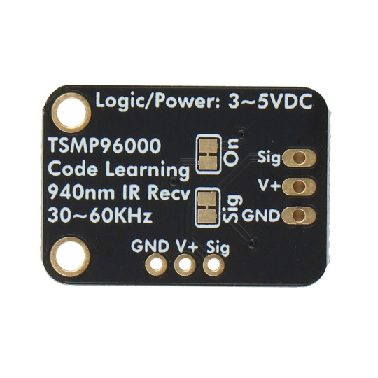 Навчання коду TSMP96000 - ІЧ-приймач 20-60 кГц - STEMMA JST PH 2 мм - Adafruit 5970