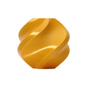Filament Bambu Lab PLA Silk 1,75mm 1kg - w zestawie z wielorazową szpulą - Gold