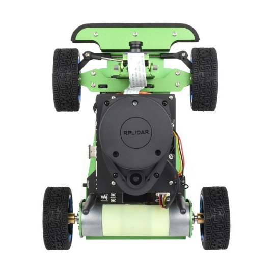 Комплект JetRacer Professional Version ROS AI Kit B - 4-колісний робот-платформа AI + комплект розробки Nvidia Jetson Nano - Waves