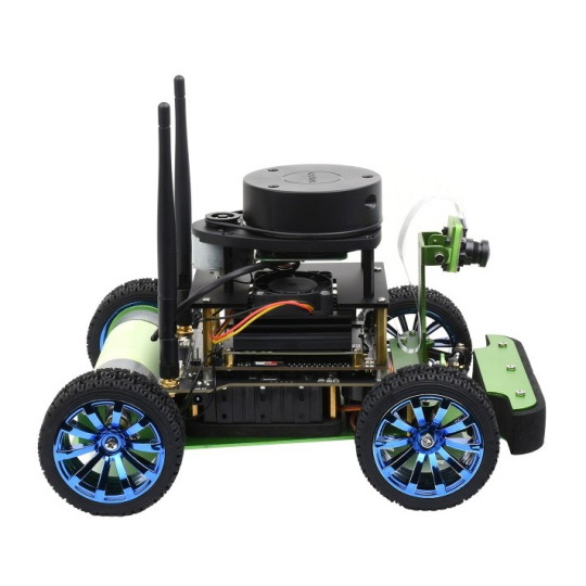 Комплект JetRacer Professional Version ROS AI Kit B - 4-колісний робот-платформа AI + комплект розробки Nvidia Jetson Nano - Waves