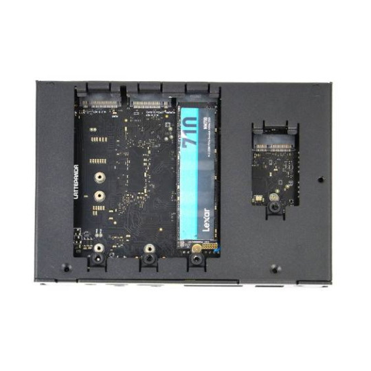 Вертикальний алюмінієвий корпус - розширення M.2 - для LattePanda Sigma - DFRobot FIT0968