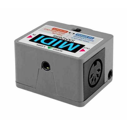 MIDI - модуль керування та синтезу звуку - SAM2695 - Модуль розширення блоку - M5Stack U187