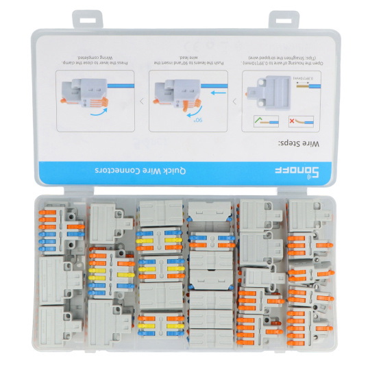 Комплект швидких з'єднувачів Sonoff - 54 шт.