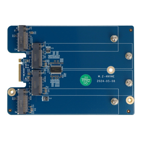 4 плати розширення M.2 NVMe PCIe Gen 3 x1 – для Odroid H4