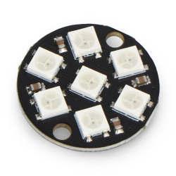 Pierścień LED RGB 7 x WS2812 5050