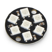 Pierścień LED RGB 7 x WS2812 5050
