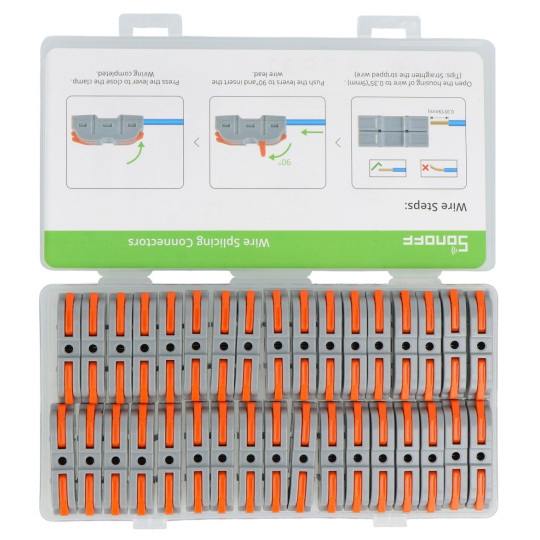 Комплект швидких з'єднувачів Sonoff - 34 шт.