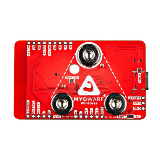 Бездротовий щит MyoWare 2.0 - Модуль розширення для м'язового сенсора MyoWare 2.0 - ESP32-WROOM - SparkFun DEV-23387
