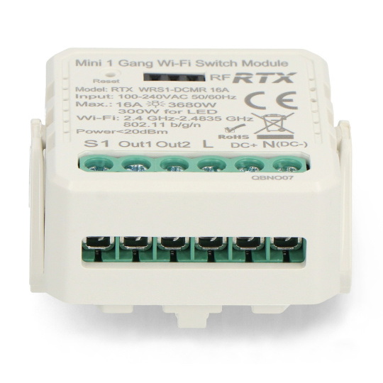 Вбудоване WiFi-реле Tuya WRS1-DCMR RTX