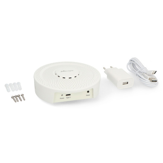 Детектор дыма для электронных сигарет Milesight GS601 IP30 LoRaWAN Smart - белый