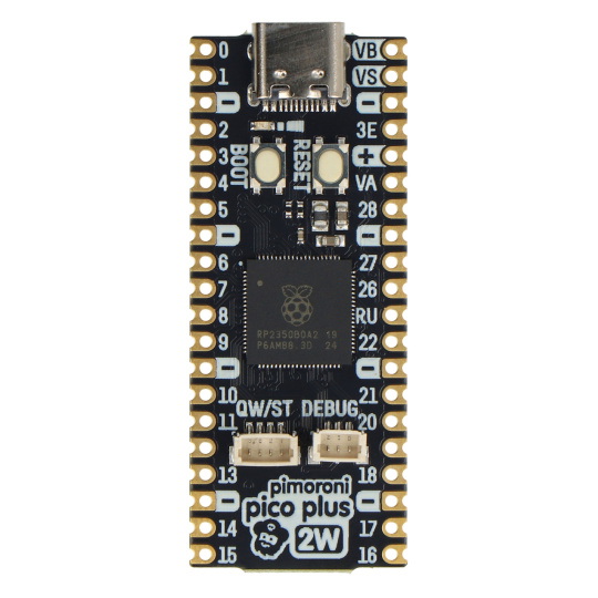 Pimoroni Pico Plus 2 W - плата с микроконтроллером RP2350B - WiFi/Bluetooth - Pimoroni PIM726