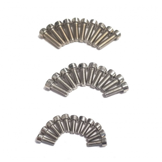 Комплект гвинтів, гайок та проставок M3/M4 - 120 шт.