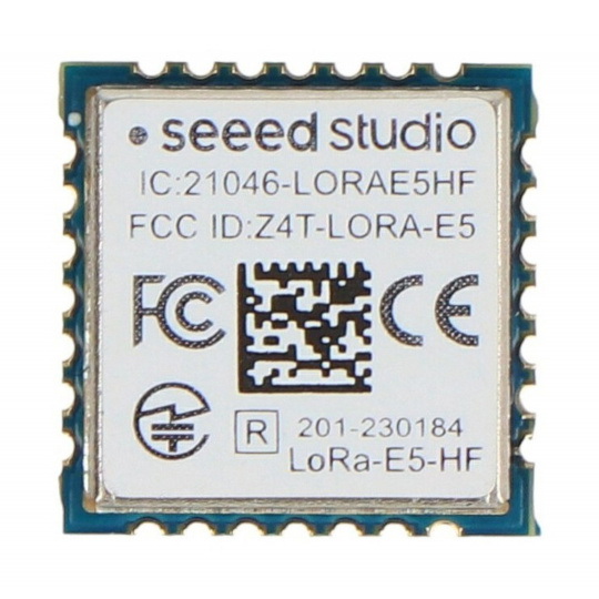 Модуль LoRa-E5 STM32WLE5JC - модуль LoRaWAN 868/915 МГц - вбудований ARM Cortex-M4 та SX126x - Seeedstudio 317990687